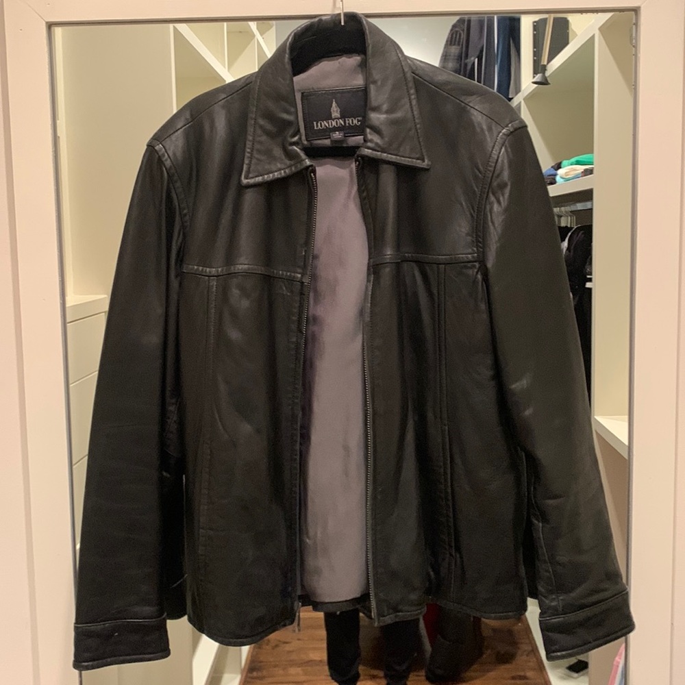 London Fog Leather Coat